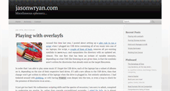 Desktop Screenshot of jasonwryan.com
