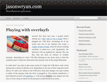 Tablet Screenshot of jasonwryan.com